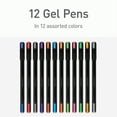 thumbnail image 6 of PENTONIC Gel Pen Assorted (12 Colors), 12/Plastic Container, 6 of 6