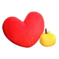 thumbnail image 1 of Almohadas de corazón rojo, cojín suave, juguete de peluche de la , almohadas para dormir, decoración de sofá cama con una naranja para sofá de, 1 of 8