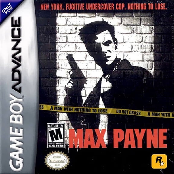 Restored Max Payne (Nintendo GameBoy Advance, 2003) Shooter Game (Refurbished)