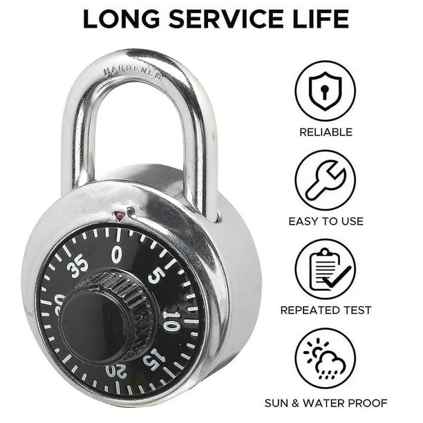 Password Turntable Lock Anti Theft Portable Combination Password