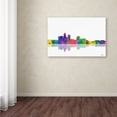 thumbnail image 4 of Trademark Fine Art "Des Moines Iowa" Canvas Art by Marlene Watson, 4 of 4
