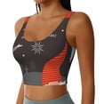 thumbnail image 2 of Easygdp Gnomes de Noël en Chapeaux Rouges pour Soutien-Gorge de Sport Sans Couture pour Femmes, Soutien-Gorge de Yoga à Fort Impact - Disponible en Différentes Tailles-TG, 2 of 8
