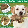 thumbnail image 4 of Peluche LECHONG de Dog Toys, paquete de 5 unidades, Tough Squeaky Woodland, 4 of 7