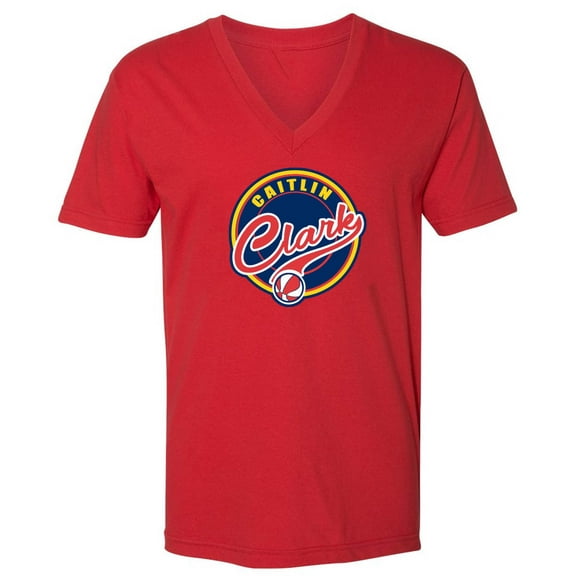 MENS V NECK Caitlin Clark Fever Logo Shirt T-Shirt