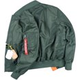 thumbnail image 3 of New Alpha Martin Spring Classics MA1 Bomber Pilot Jacket Men Waterproof Baseball Coat Air Force Military Tactical Causal Jacket, 3 of 5