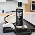 thumbnail image 6 of CARON & DOUCET - Cast Iron Care Seasoning Bundle - Cast Iron Oil & Cast Iron Scrub - 100% Plant Based Formulation - Helps Maintain Seasoning on All Cast Iron Cookware, 6 of 6