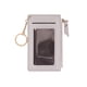 thumbnail image 1 of Cartera mujer Monedero corto PU Monedero Delgado Multi-Tarjetero (Gris), 1 of 10