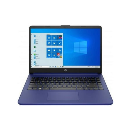 HP 14 Series 14  Touchscreen Laptop - Intel Celeron N4020 - 4GB RAM - 64GB eMMC - Windows 10 Home in S mode- Indigo Blue 14-dq0050nr (47X80UA#ABA)