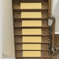 thumbnail image 2 of Bright House Solid Color Area Rugs Yellow - 9" x 27" Stair Treads (Set Of 13), 2 of 2