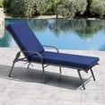 thumbnail image 3 of Crestlive Products Chaise Lounge Cushion, Outdoor Cushion for Patio Furniture,Dark Blue, 3 of 7