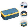 thumbnail image 4 of Caja de pañuelos húmeda creativa de gran capacidad para uso doméstico, rectangular, de plástico, organizador para toallitas húmedas de bebé y dispensador de toallitas húmedas, 4 of 8