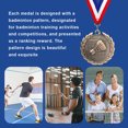 thumbnail image 2 of Medalla Bádminton 5 Cm Oro/plata/bronce para Actividades Fiesta (cobre), 2 of 8