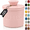 Pink, variant on PriorityChef French Butter Crock for Counter With Water Line, Ceramic Butter Keeper, Pink