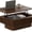 Walnut, variant on BFJDM 38.6" Lift Top Coffee Table with Hidden Storage, Handmade Solid Wood Fluted Panel, Walnut Rectangle Center Table for Living Room, Small Space Apartment Office Furniture