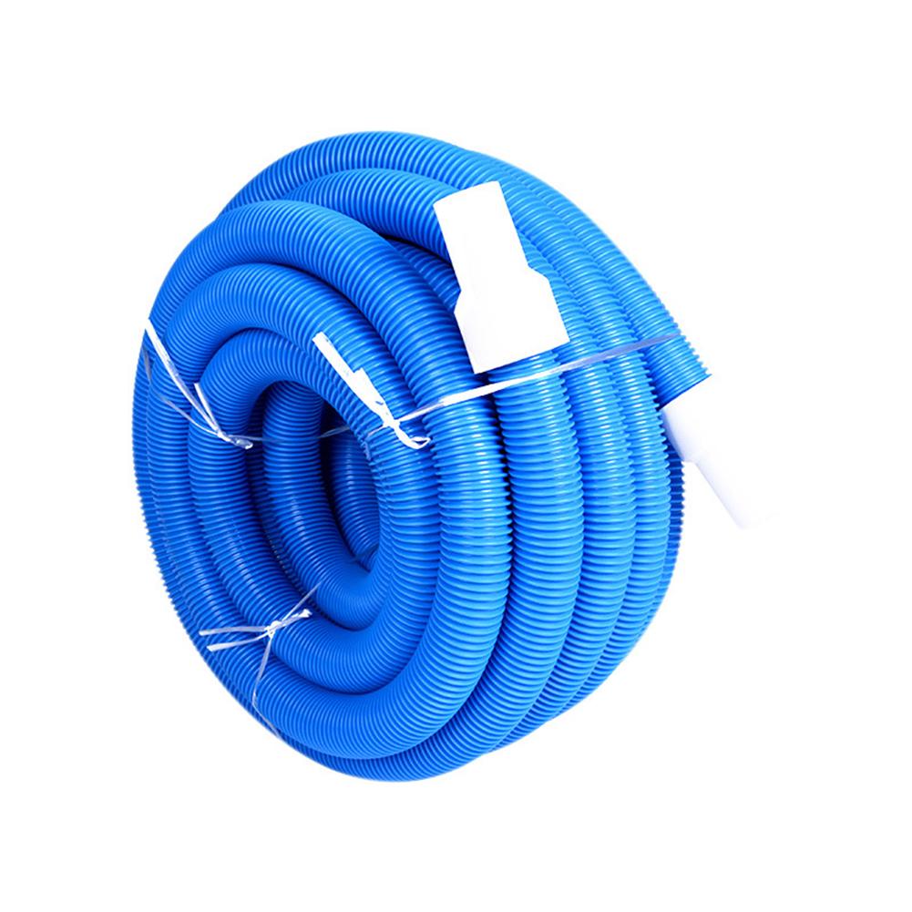 biteatey Spiral Swimming Pool Vacuum Hose 10m With 1.5 Inch Swimming Pool Double Suction Pipe Cleaning Accessories