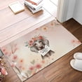 thumbnail image 2 of Happy Mother's Day Weimaraner with Flower Crown and Greeting Card Doormat Weim Gray Ghost Dog Lover Indoor Outdoor Welcome Mat - 13004, 2 of 5