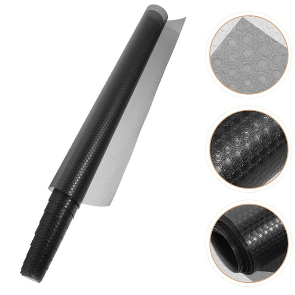 PAMINGONO Black EVA Reptile Carpet for Terrarium Comfortable Safe and Practical Leopard Gecko Tank Accessories Fits Most Sizes