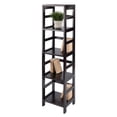 thumbnail image 6 of Winsome Leo 4-Section Narrow Open Shelf, Espresso Finish, 6 of 9