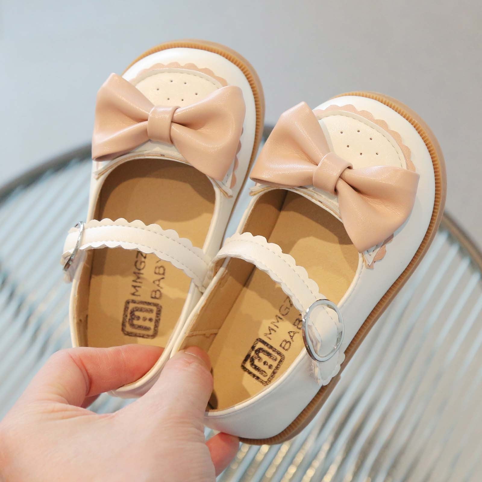 Baby Girl Childrens Princess Shoes Soft-soled Bowknot Casual Small