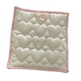 thumbnail image 4 of YWMJZEU Quilted Coaster Drink Coaster Home Decor Decorative Dining Mat for Glass Cup for White, 4 of 9