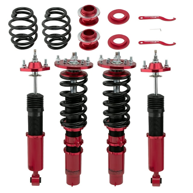 Maxpeedingrods 24 Ways Damper Adjustable Coilovers For BMW E46 3-Series Shock Absorber Kit