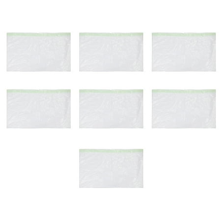 Thinsont 7Pcs Cat Litter Filter Bag Drawstring Tray Box Pet Waste Cleaning Tool Household Large Capacity Thickened Pet for Accessory 7 Pieces no hole S