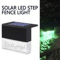 thumbnail image 3 of Muyoka Luces solares de cubierta para exteriores, luces solares para escalones, luces solares LED impermeables para escaleras, escalones, cercas, patios, patios y caminos al aire libre Muyoka Hogar, 3 of 7