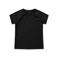 thumbnail image 3 of Manyakai Girls Boys Athletic Shirts Short Sleeve Dry-Fit Basic T-Shirts Active Performance Sports Black 150, 3 of 5