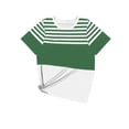 thumbnail image 6 of Otvok Womens Short Sleeve T Shirts Color Block Striped Crew Neck Summer Trendy Tee Shirts Casual Vacation Outfits Fashion Clothes, 6 of 6