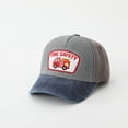 thumbnail image 6 of CAUYDY 4T 5T 6T Kid Boys Summer Hat Fire Truck Water Washable Baseball Cap With Patchwork Embroidery Color Blocking Cartoon Childrens Cap (Sizes 3-8 Years,L04-Coffee), 6 of 7