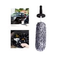 thumbnail image 2 of Cepillo de microfibra para limpieza de ruedas de coche, cepillo para detalles de llantas de coche, cepillo limpiador suave y eficaz, negro, blanco, 1 Uds., 2 of 4