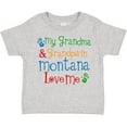 thumbnail image 3 of Inktastic Montana Grandma Loves Me Boys or Girls Toddler T-Shirt, 3 of 5