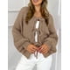 thumbnail image 4 of Suéter PRETTYGARDEN con Lazo Frontal y Tejido Grueso Talle S, 4 of 8