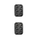 thumbnail image 4 of Matsuzay Bandeja para hornear magdalenas DIY de 6/12 tazas, molde de acero antiadherente, bandeja para hornear huevos, molde para pasteles y magdalenas, negro seis 2piezas Matsuzay  CBP149175, 4 of 6