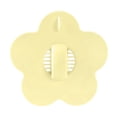 thumbnail image 2 of UNLLLL Flower Sink Stopper, Basin Plug with Hair Catcher, Flexible Rubber Drain Strainer Cover, Seals Tightly for Bathroom Washbasin, for Kitchen Sink (Yellow), 2 of 7