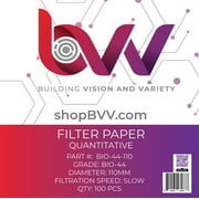 BVV Ashless Filter Papers - 110MM - Quantitative