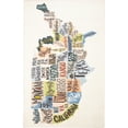 thumbnail image 4 of Mohawk Home Prismatic States Map Multi Transitional Theme Kids Precision Printed Area Rug, 3'4"x5', Cream, 4 of 6