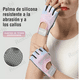 thumbnail image 5 of Guantes Gym Tacticos Pesas Crossfit Gimnasio Gris Fluido Rosa M, 5 of 5