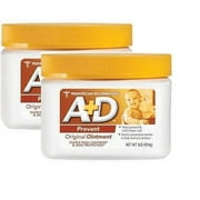 A+D Original Ointment, Diaper Rash and All-Purpose Skincare Formula 1 lb (454 g) (Pack of 2)