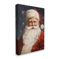thumbnail image 4 of Stupell Industries Smiling Santa Claus Portrait Holiday Painting Gallery Wrapped Canvas Art Print Wall Art, 24 x 30, 4 of 8