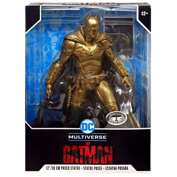 McFarlane DC Multiverse The Batman Statue (The Batman Movie, Platinum Edition)