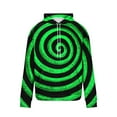 thumbnail image 4 of Betivan Mens Hoodies Casual Graphic Long Sleeve Pullover Sweatshirt with Drawstring, Comfortable Hooded Top for Daily Campus Outdoor Stroll Home, 4 of 5