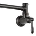thumbnail image 2 of Delta Faucets Victorian Pot Filler Wall Faucet, Venetian Bronze | 1177LF-RB, 2 of 5