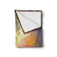 thumbnail image 2 of Fantasy Soft Flannel Fleece Throw Blanket, Lake with Brush Effects Surreal Nature Elf Tranquil and Serene Art Print, Cozy Plush for Indoor and Outdoor Use, 50" x 60", Multicolor, by Ambesonne, 2 of 5
