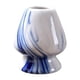 thumbnail image 2 of Soporte japonés para batidor de té Matcha, soporte Chasen para la ceremonia del comedor y el hogar. Azul y blanco, 2 of 9