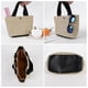 thumbnail image 5 of Yaju Women Wicker Handbag Bag Tote-beach Straw Woven Rattan Basket Travel Bag Summerblack1pcs), 5 of 5