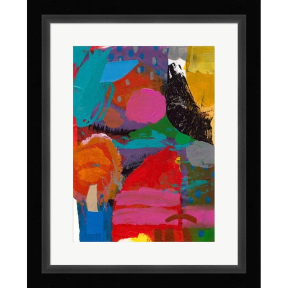 Great Art Now Red Adventures by Vas Athas, Framed Wall Art, 23.5W x 29H