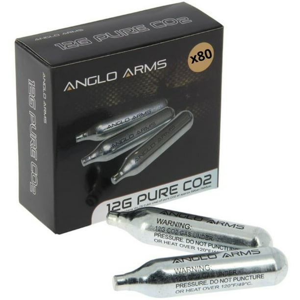 12g CO2 STANDARD SIZE PREMIUM Gas Capsules Cartridges FOR Airsoft bbs