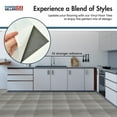 thumbnail image 5 of Modern Vinyl Self Adhesive 12" x 12" Floor Tile Bathroom Kitchen Planks, 5 of 10