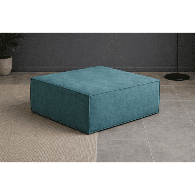 Otoman Modular Tapizado Moderno para Sala Uso Versátil